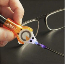Load image into Gallery viewer, Bondic uses a UV light to cure any repair including glasses in 4 seconds rather than wait hours for glue to set. 
